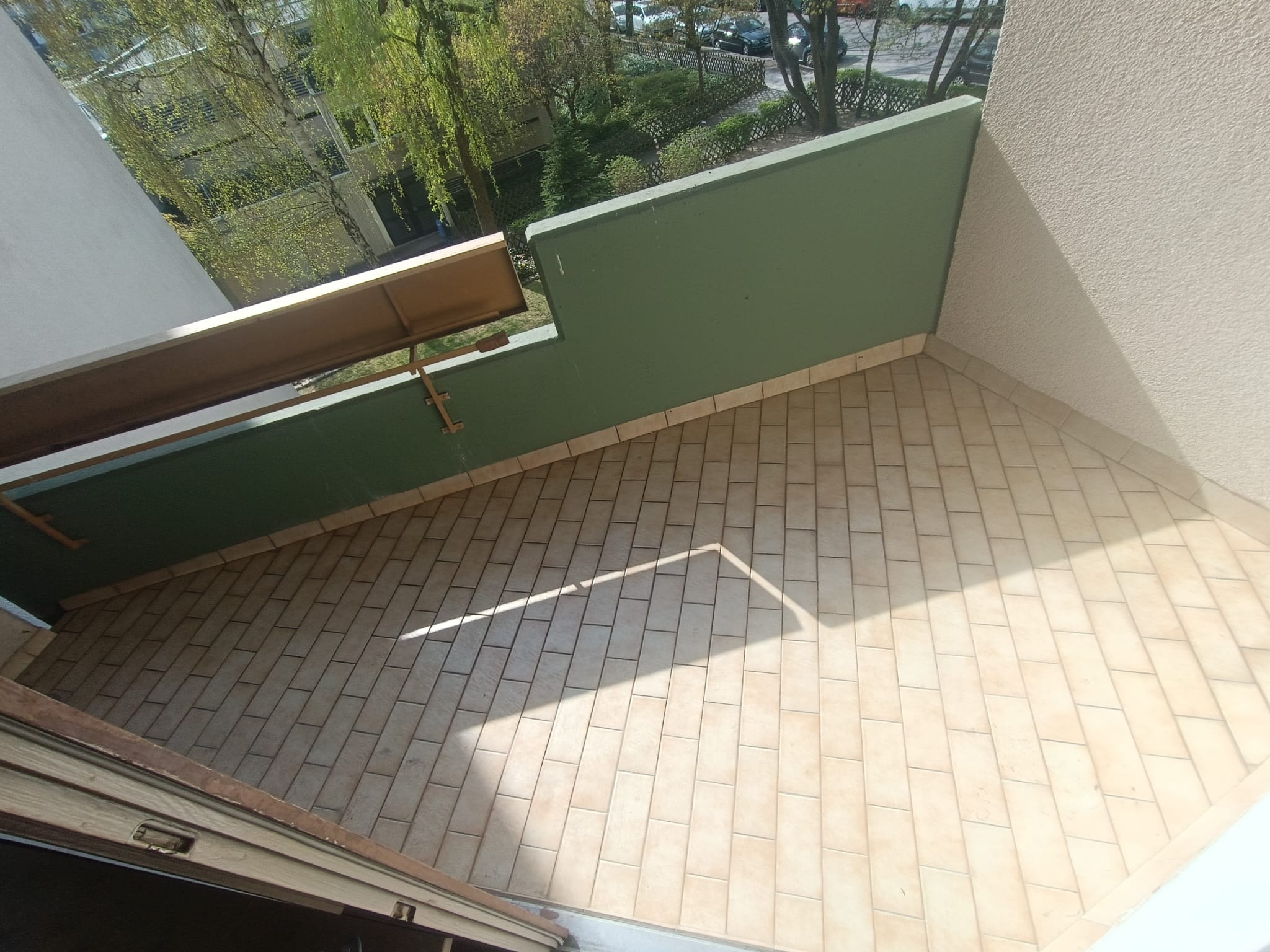 Entrümpelung Berlin — Balkon gereinigt und besenrein